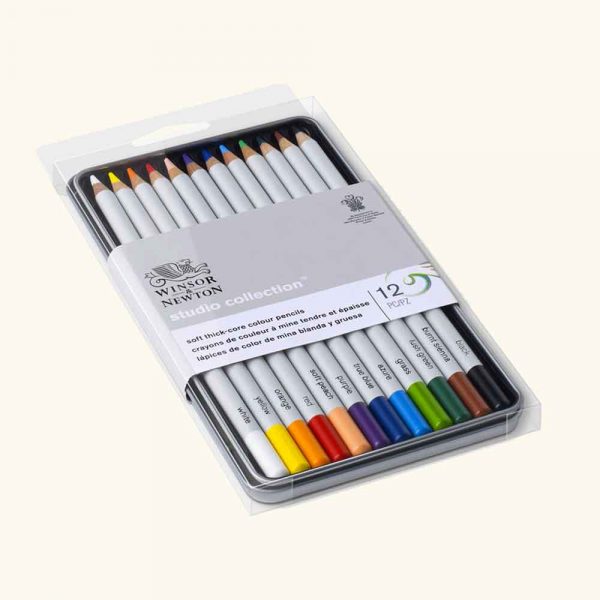set matite colorate studio collection winsor e newton